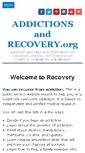 Mobile Screenshot of addictionsandrecovery.org